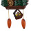 Cuckoo Clock Tree House Wall Clock Art Vintage Decoration for Home 4