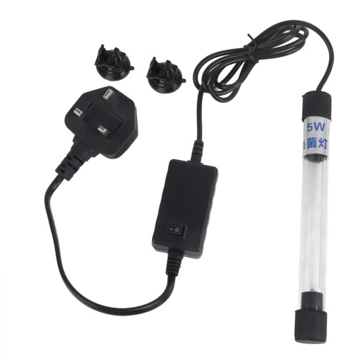 UV Sterilization Lamp Fish Tank Aquarium Water Disinfection Light 1
