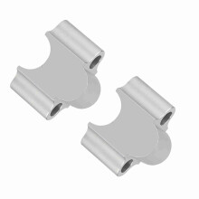 Universal Aluminum Alloy Handbar Riser 7/8'' 22mm Motorcycle Handbar Rising Clamp(Electroplate)