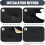 1 Pack Car Leather Repair Sticker,Car Sofa Repair Patch Accessories 5