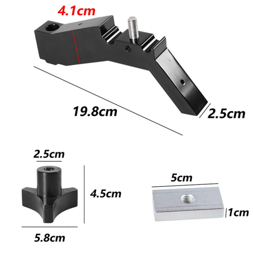 Staffa di fissaggio per cric di sollevamento per modifiche auto per modelli 2005+ 2