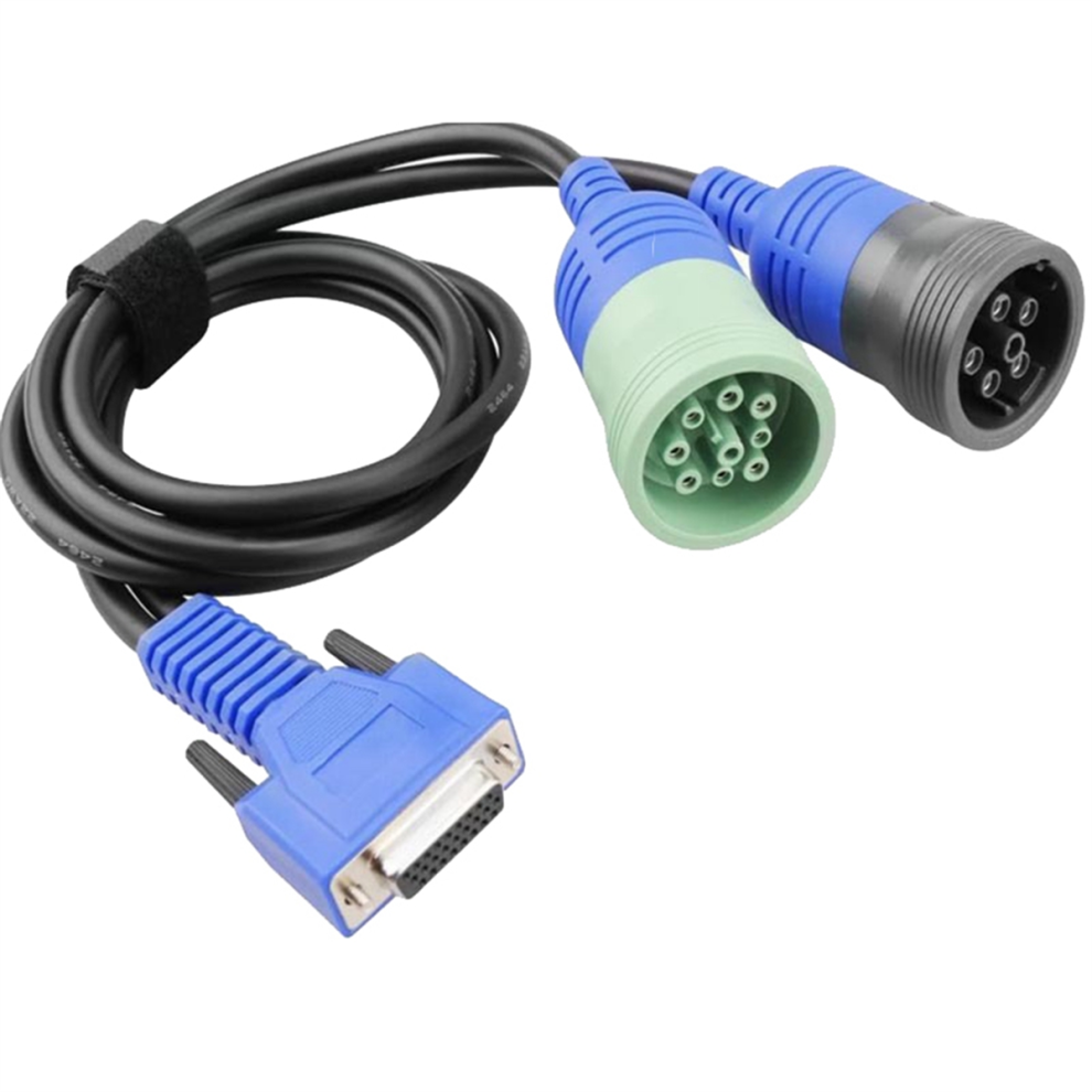 Truck Y Type Cable Pn 493148 6Pin + 9Pin Deutsch Adapter 4851271864411