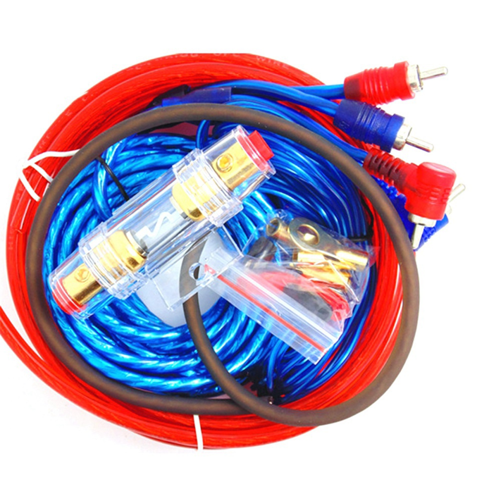 1500W Audio Speakers Wiring Kit 8Ga Car Subwoofer Cable 4851271869157