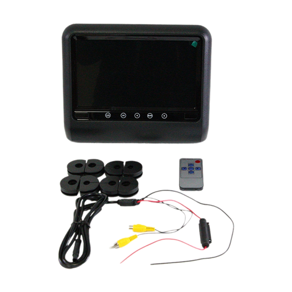 Car Backrest Multimedia Player Car Headrest Pillow Display 4851271870191