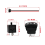Universal ATV UTV Blinker Hupen-Kit, 2 Anschlüsse USB-Relais Hupensicherung 6