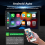Schermo portatile Bluetooth da 10,1 pollici per auto con display GPS per la navigazione 3