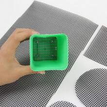 5PCS Gardening Flower Pot Hole Mesh Mat Pad Plant Potting Bonsai Bottom Grid Mat (30 * 20cm)