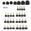 84pcs High Heel Replacement Tips Non Slip Shoes Repair Heel Dowels Protector 13
