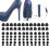 84pcs High Heel Replacement Tips Non Slip Shoes Repair Heel Dowels Protector 9