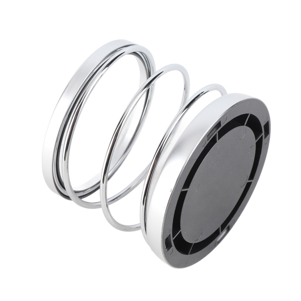 Universal Car Spring Beverage Cup Clip Holder Travel Portable Drink Bottle Holder (Silver) Silver 8791324506348