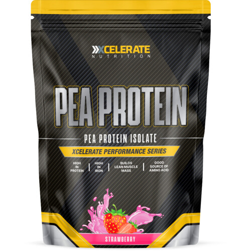 XCelerate Nutrition Pea Protein 2kg Strawberry