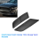 1 paar Auto Front Hood Vent Intake Trim Scoop Vent Guards 2