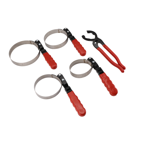 5PCS Standard Ölfilter Swivel Wrench Set Einstellbare Ölfilter Werkzeug 2