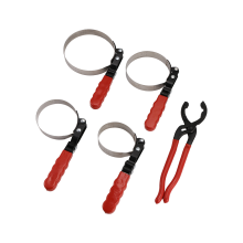 5PCS Standard Ölfilter Swivel Wrench Set Einstellbare Ölfilter Werkzeug