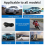 Auto-HUD-Head-Up-Display, X2 GPS-Tachometer 3