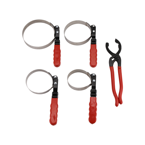 5PCS Standard Ölfilter Swivel Wrench Set Einstellbare Ölfilter Werkzeug 1