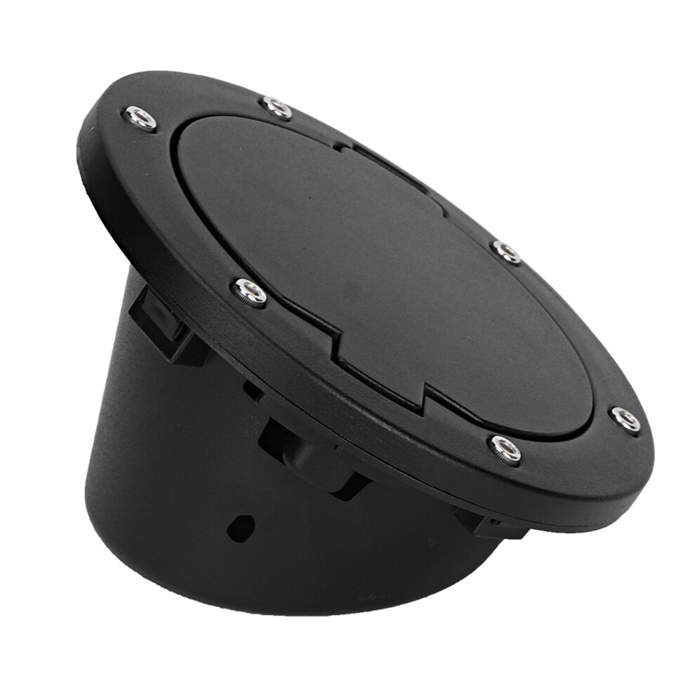 Abs Fuel Tank Cap Cover Fits For Jeep Wrangler Jk 2007-2017 Car Accessory Black 9421324507234