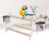 Multipurpose Pet Bird Parrot Stand Platform Birdcage with Feeder 7