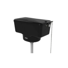 Thomas Dudley Tri-Well High Level Cistern Black