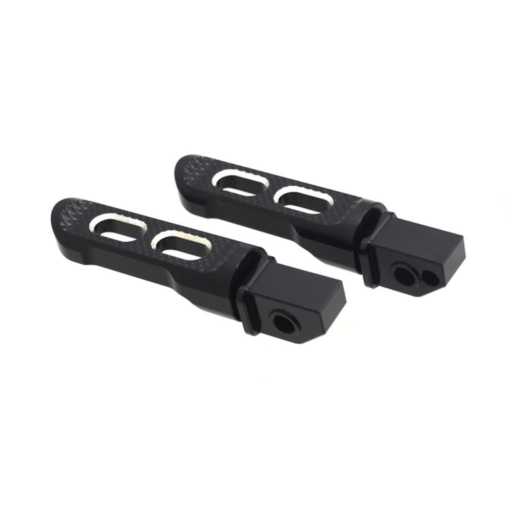 Motorcycle Passenger Foot Pegs Pedals Extender For Black 4851271886826