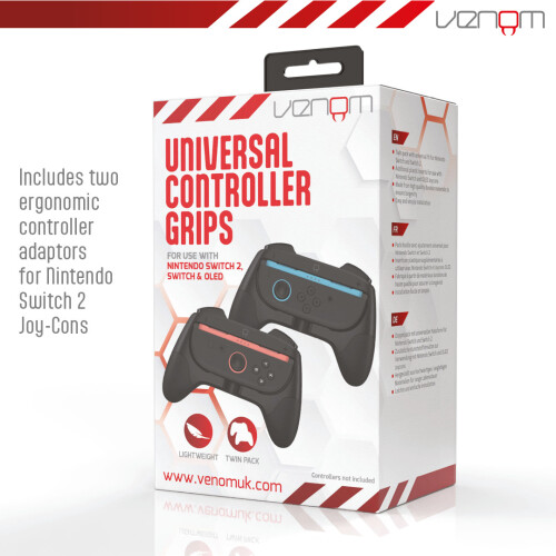 Venom Nintendo Switch 2 Joy-Con Controller Adaptor Twin Pack 1