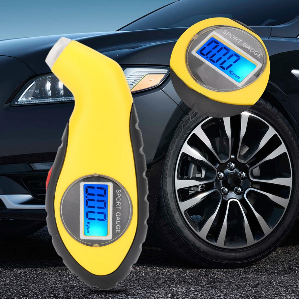 High Precision Car Tire Pressure Gauge Lcd Display Screen Electronic Digital Sensor 9381324508863