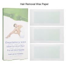 5pcs Disposable Face Body Hair Removal Remover Depilatory Wax Strips Waxing Papers