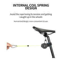 Outdoor Mountain Bike Trailer Traction Device Bicycle Trailer Rope