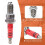 10Pcs 3-Electrode Spark Plug D8TC for 125Cc 150Cc 200Cc 250Cc 5