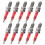 10Pcs 3-Electrode Spark Plug D8TC for 125Cc 150Cc 200Cc 250Cc 1