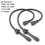 2Pcs Spark Plug Wire Set For 2001-2003 Protege5 L4 2.0L 6