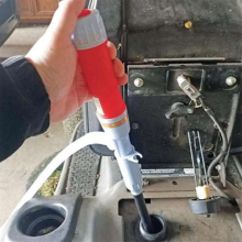 Tragbare Outdoor-Handpumpe Wasser Öl Gas Werkzeuge Benzinpumpe Rot