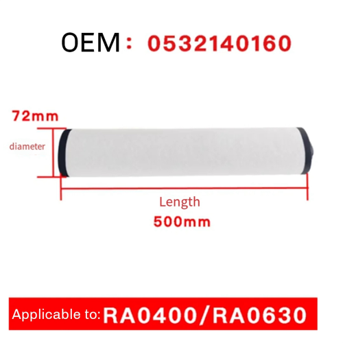 Exhaust Filter elements 0532140160 Oil Separator For RA400-630 1