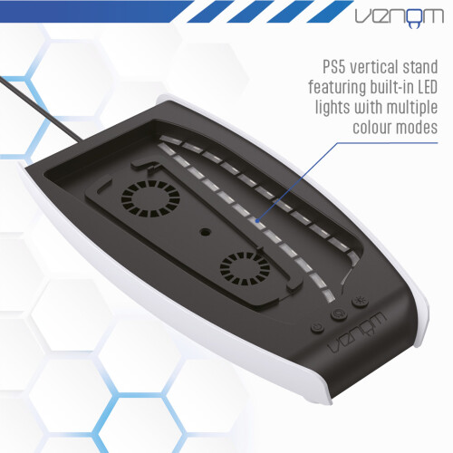 Venom PS5 LED Light-up Console Stand for Slim & Pro 1