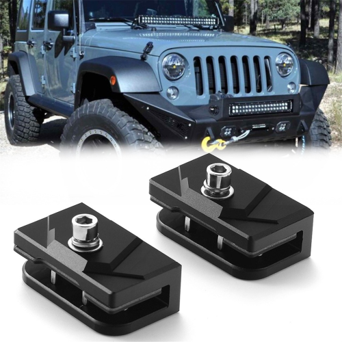 Hood Light Mounting Bracket, Universal LED Light Bar Mounting Bracket 2