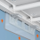 20PCS for Kitchen Bedroom Cabinet Support Clips Wall Hanger Sticker 3
