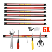6x18" Heavy Duty Magnetic Tool Rack Garage Wall Storage
