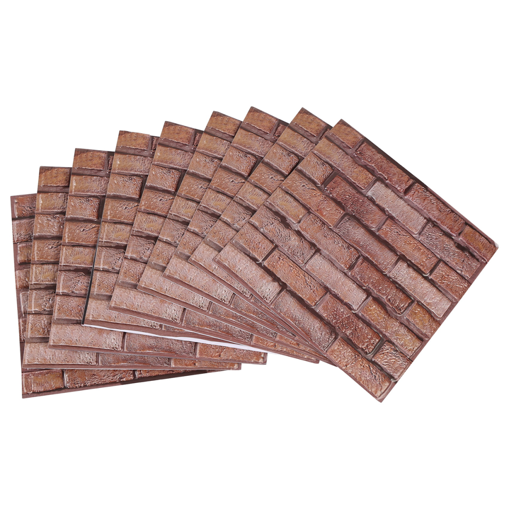 3D Wall Panels Peel And Stick 3D Brick Wallpaper 4851271801874