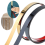 Mirror Self-adhesive Flat Decorative Lines Strip Black 2