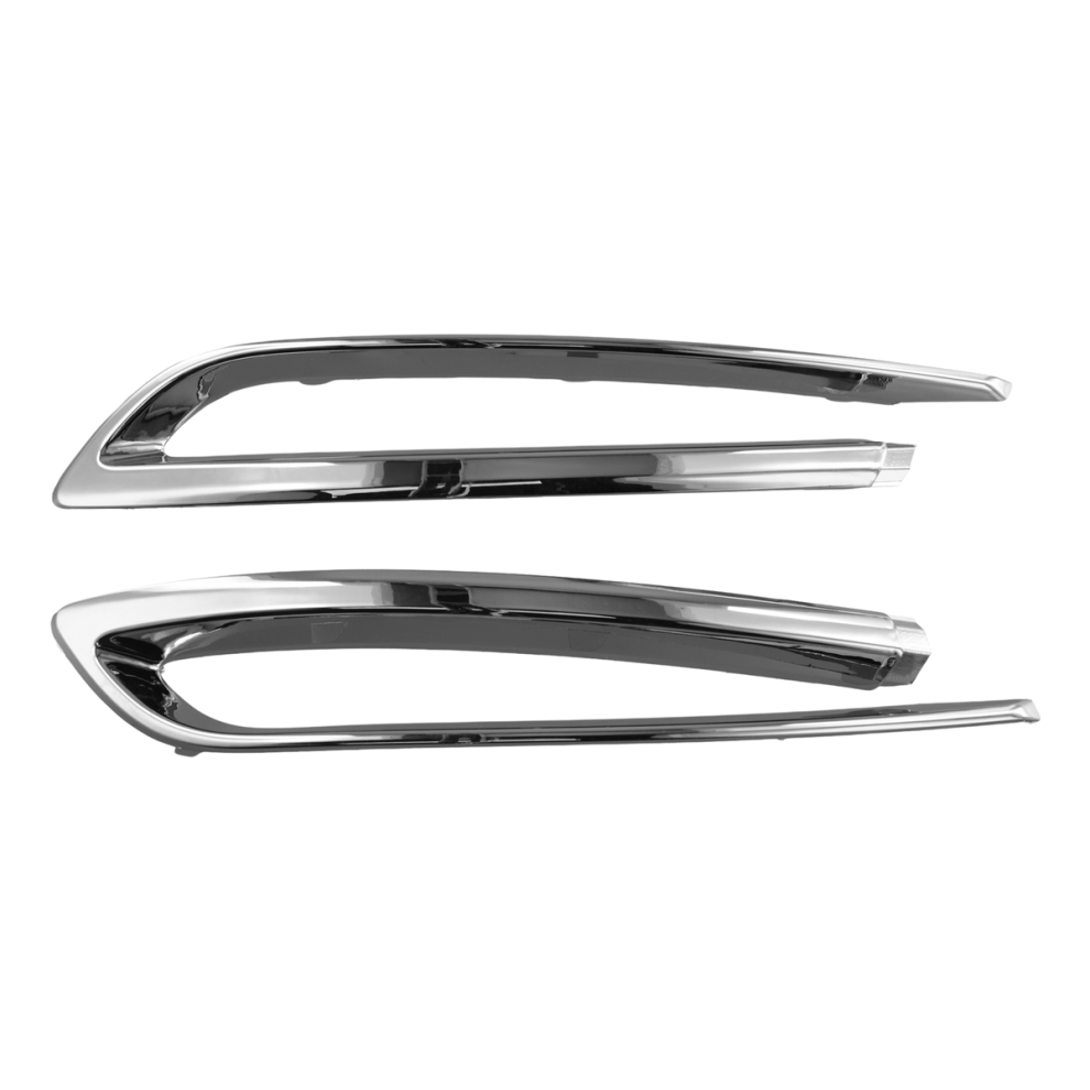 1Pair Rear Bumper Protector Chrome Trim For F10 528I 535I 4851271803694