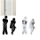 Cartello WC rimovibile per bagno uomo donna 2
