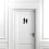 Cartello WC rimovibile per bagno uomo donna 5