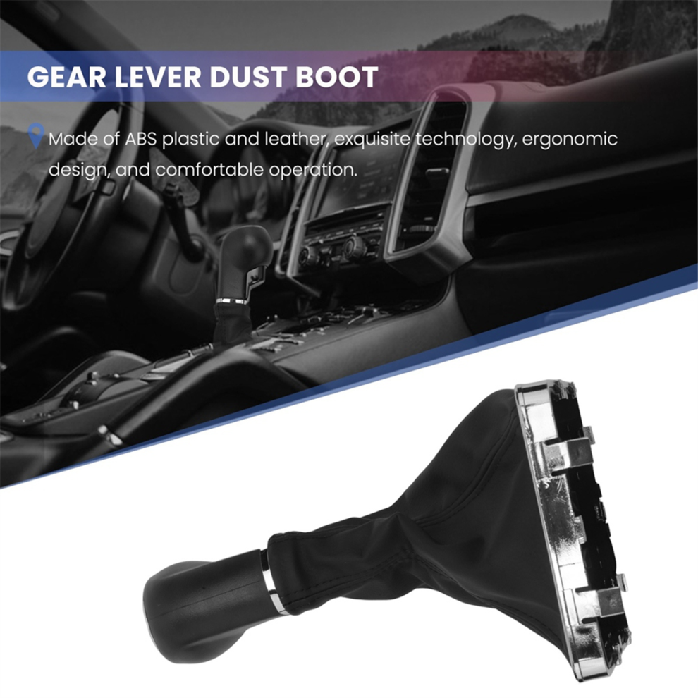 6 Speed Gear Shift Knob Stick Gaiter Boot Cover For 4851271807005