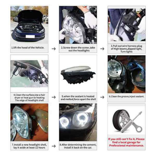 Protezione per paralume del faro anteriore dell'auto per Focus 2