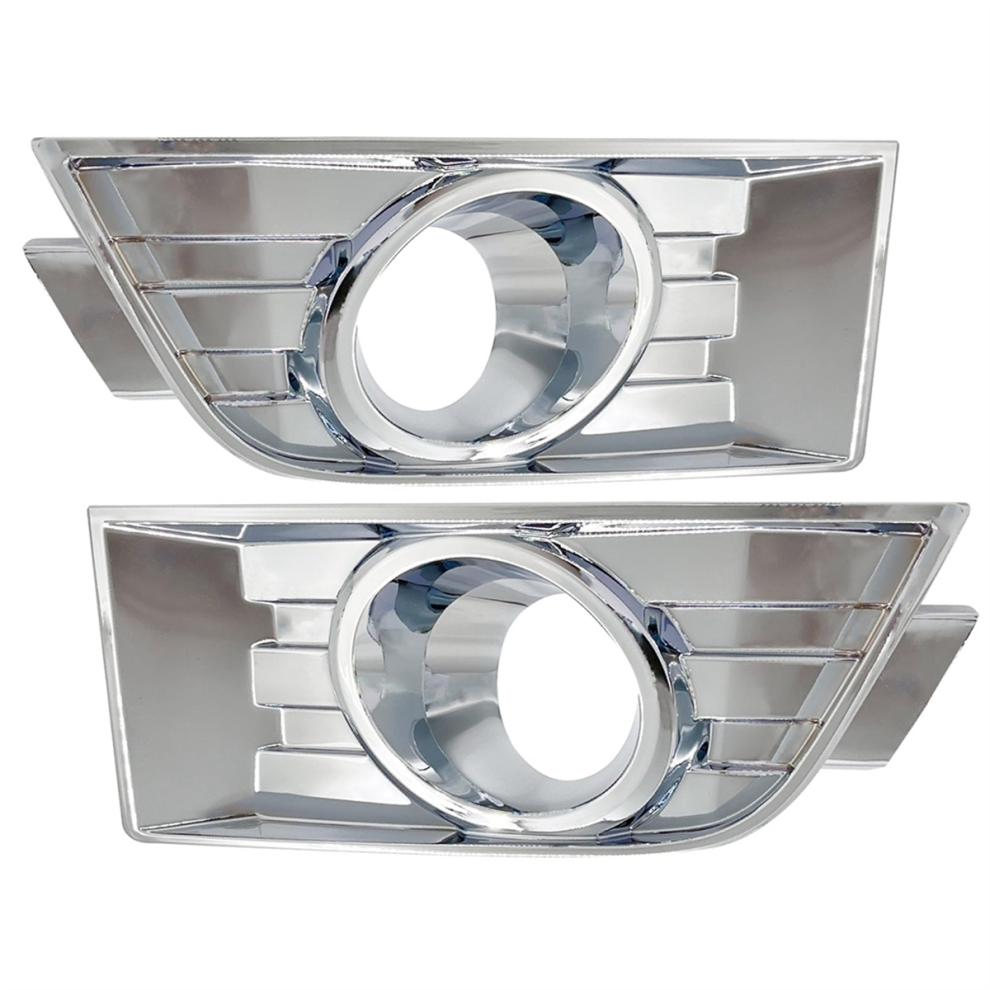 Front Bumper Fog Cover Bezel Trim Chrome 7T4z17e810b Light 4851271805568