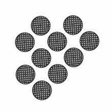 10PCS Gardening Flower Pot Hole Mesh Mat Pad Plant Potting Bonsai Bottom Grid Mat (4.5cm)