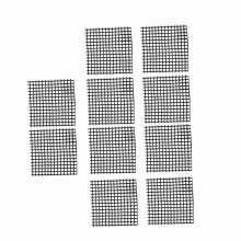 10PCS Gardening Flower Pot Hole Mesh Mat Pad Plant Potting Bonsai Bottom Grid Mat (5*5cm)