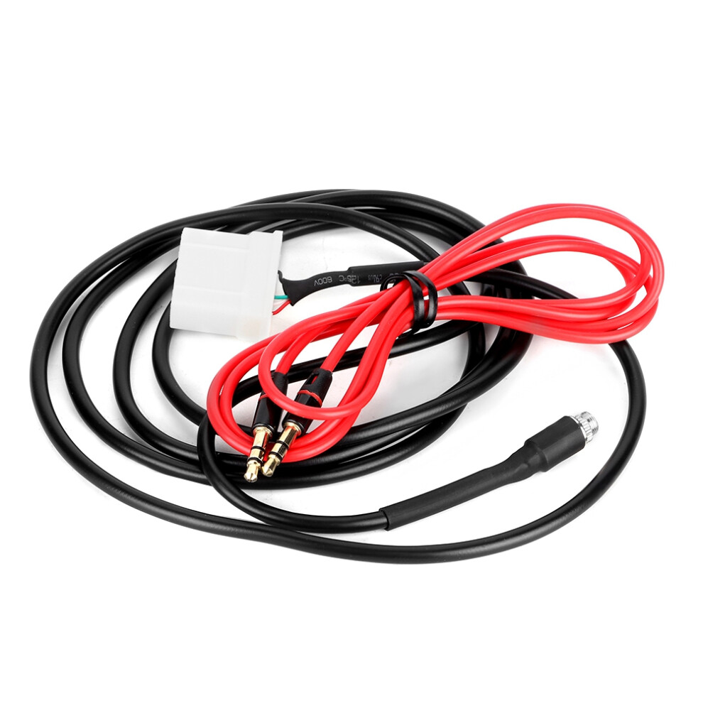 Car Radio Aux Adapter Cable 3.5Mm Female Fits For Mazda 3 6 2006 -2013 3221324512773