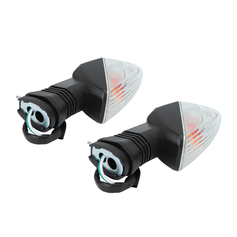 Turn Signal Lamp Fit For Kawasaki Zx 6R Motorcycle Modification Accessories(&White) Light/Black/White 4041324514008