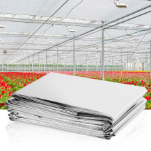 2Pcs Silver Plant Reflective Film Garden Greenhouse Grow Light Accessories 210*120cm